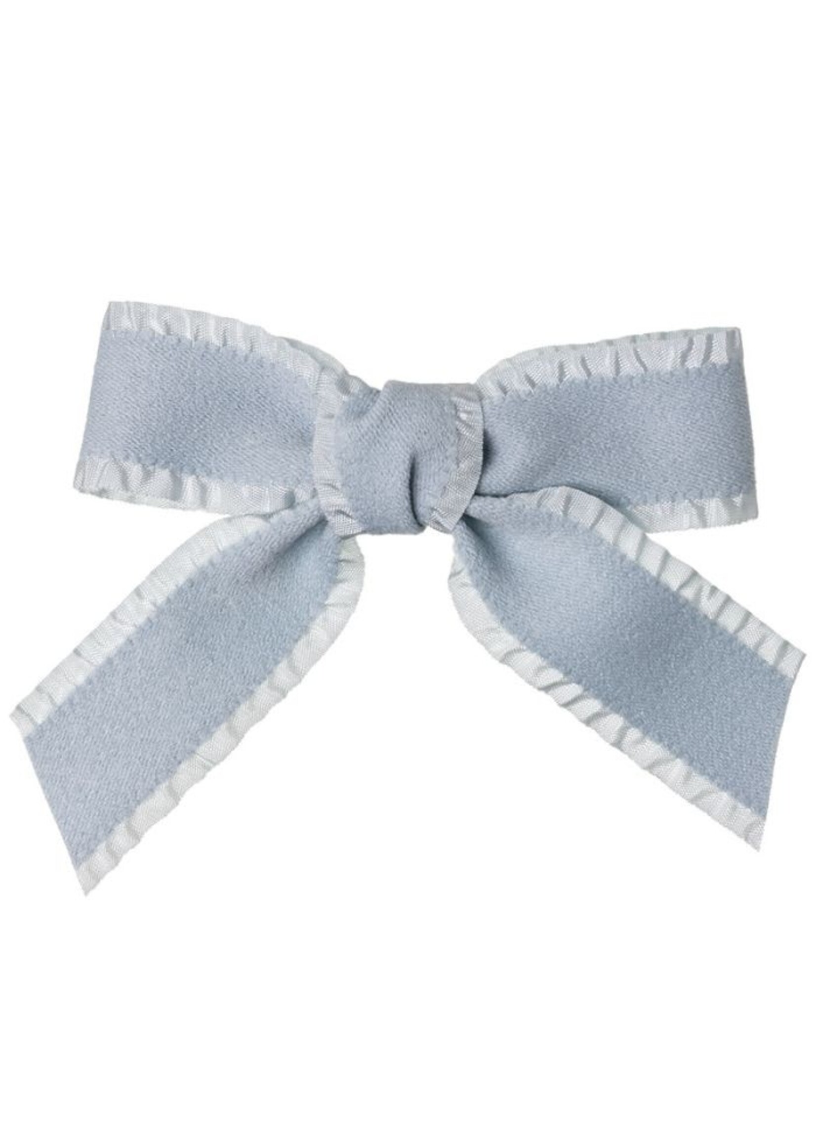Siena Siena  strik ribbon blauw 8.5x 7 cm.