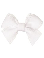 Siena Siena  strik wit ribbon 4,5 cm.