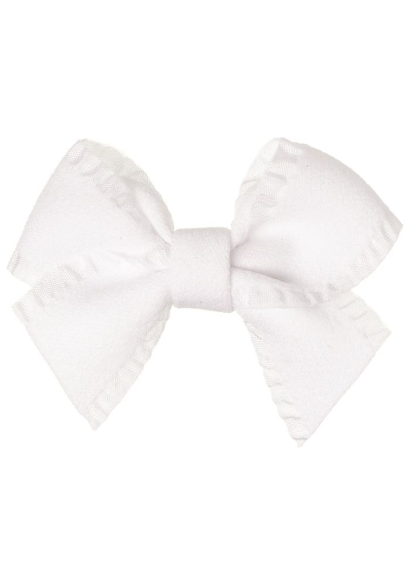 Siena Siena  strik wit ribbon 4,5 cm.
