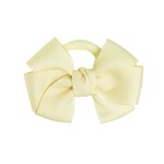 Siena Siena elastiek  off white satijn strik 6  x 5 cm