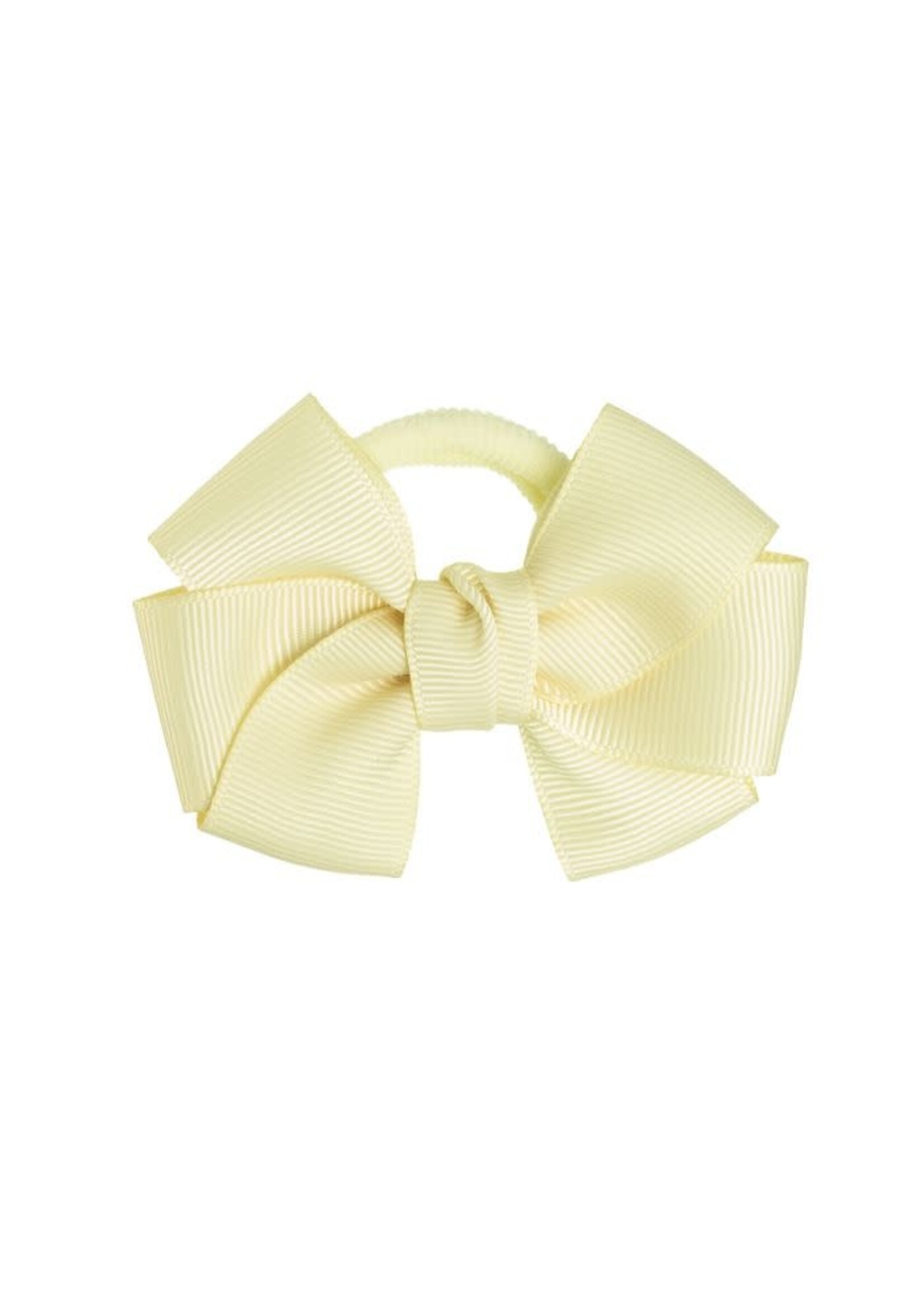 Siena Siena elastiek  off white satijn strik 6  x 5 cm