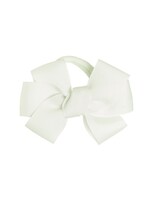 Siena Siena elastiek  off white satijn strik 10,5 x 7 cm