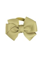 Siena Siena elastiek  beige satijn strik 10,5 x 7 cm