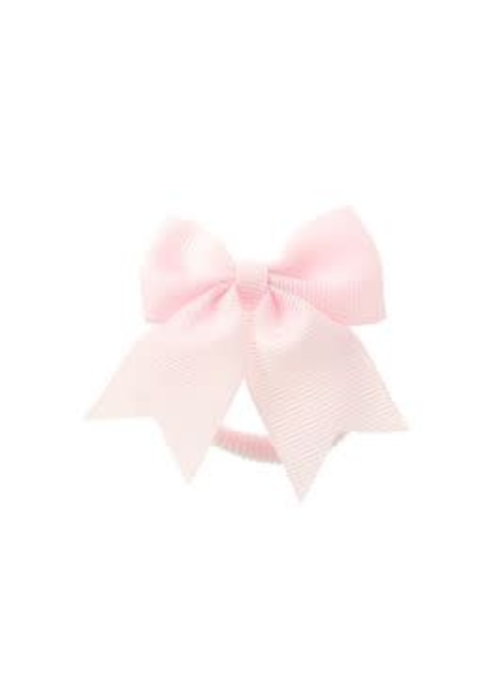 Siena Siena elastiek  roze satijn strik 4,5 x 4,5 cm.