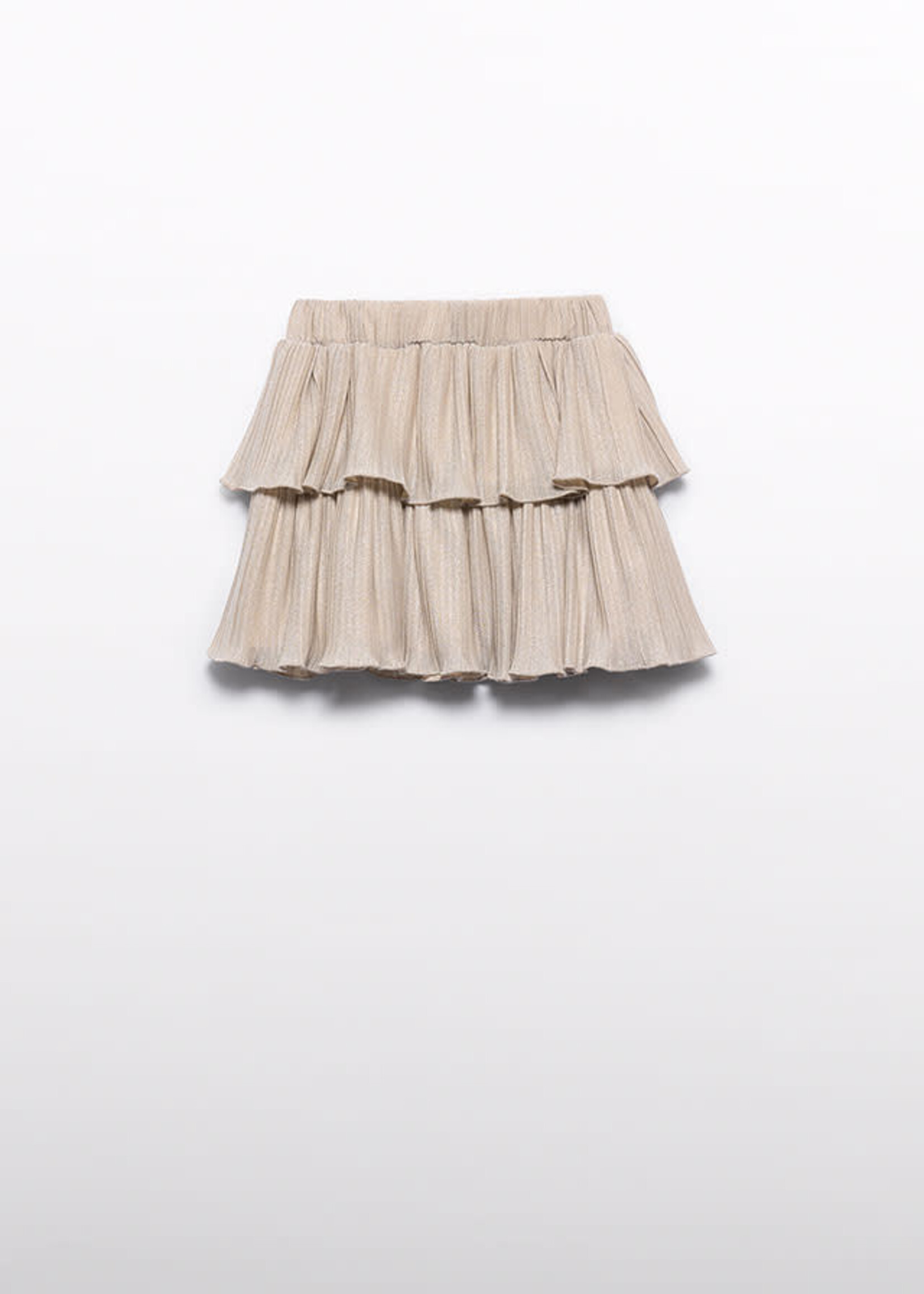 Abel & Lula Abel & Lula Pleated knit skirt Golden - 24 05520