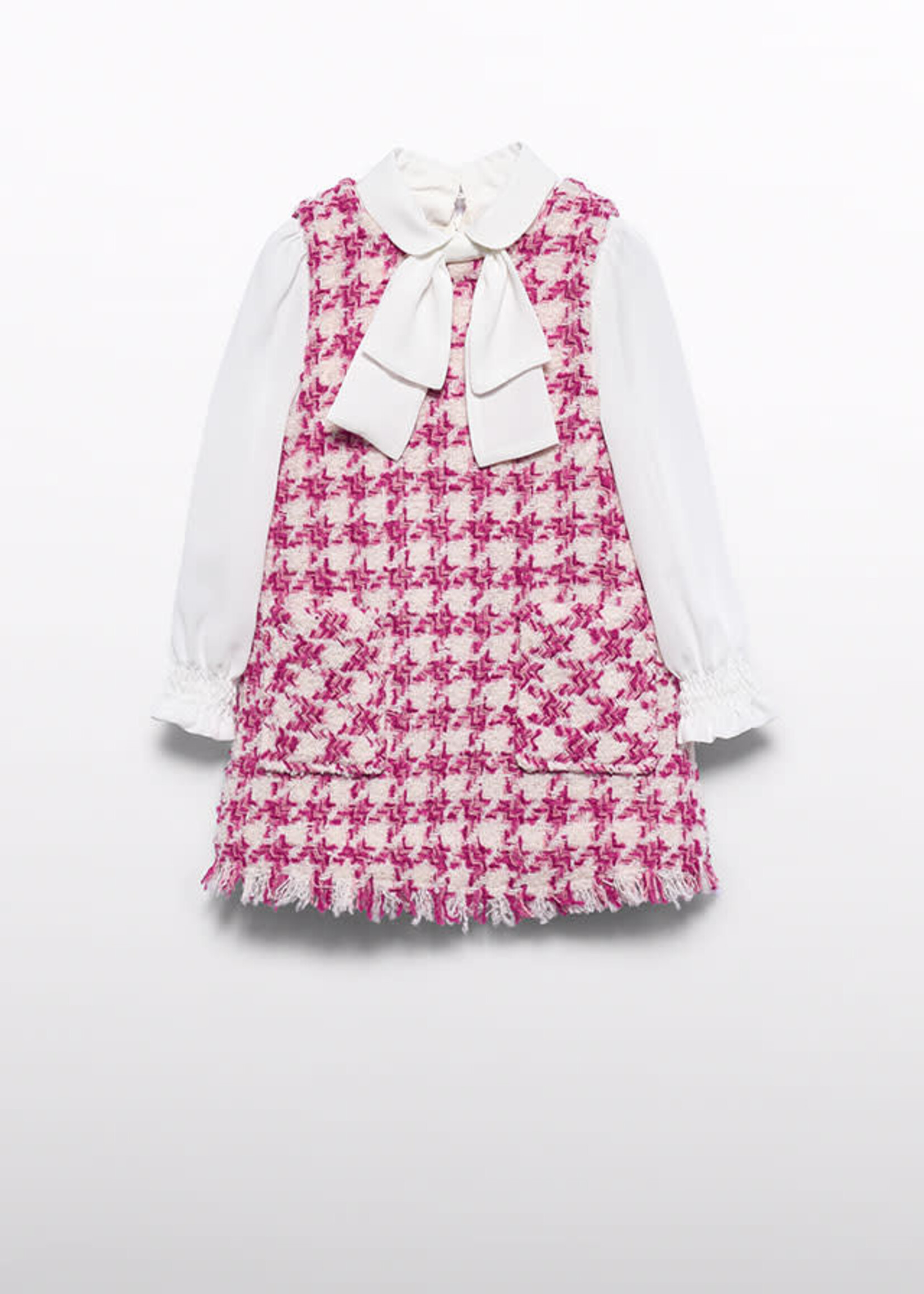 Abel & Lula Abel & Lula Pinafore dress Blackcurra - 24 05527