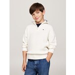 Tommy Hilfiger Tommy Hilfiger TURTLENECK HALF ZIP, Z00 KB0KB09419Z00 Ivory Petal