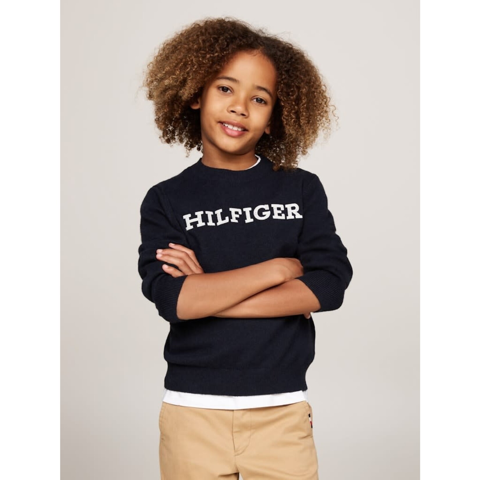 Tommy Hilfiger Tommy Hilfiger MONOTYPE REGULAR SWE, DW5 KB0KB09249DW5 Desert Sky