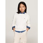 Tommy Hilfiger Tommy Hilfiger CABLE SWEATER, Z00 KG0KG08547Z00 Ivory Petal