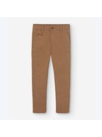 Boboli Boboli Stretch satin trousers for boy -BCI teak 739054