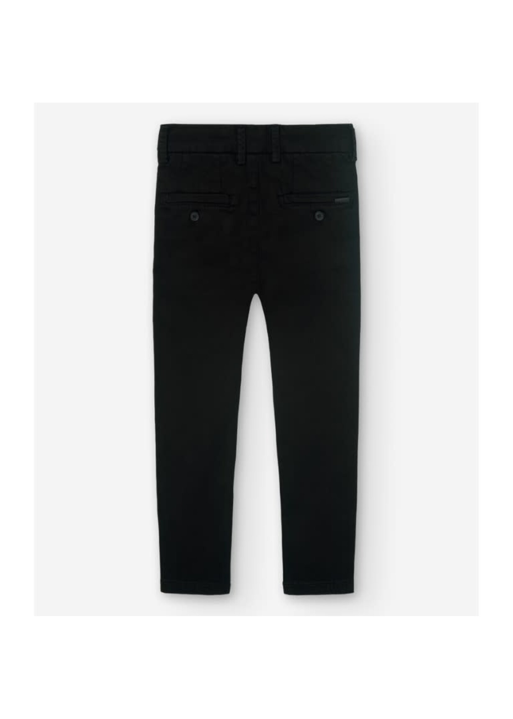 Boboli Boboli Stretch satin trousers for boy -BCI BLACK 739054