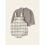 Mac Ilusion Mac Ilusion Peto cuadros ECO + Jersey Aran cuello polo "ARULLAR" NuezB