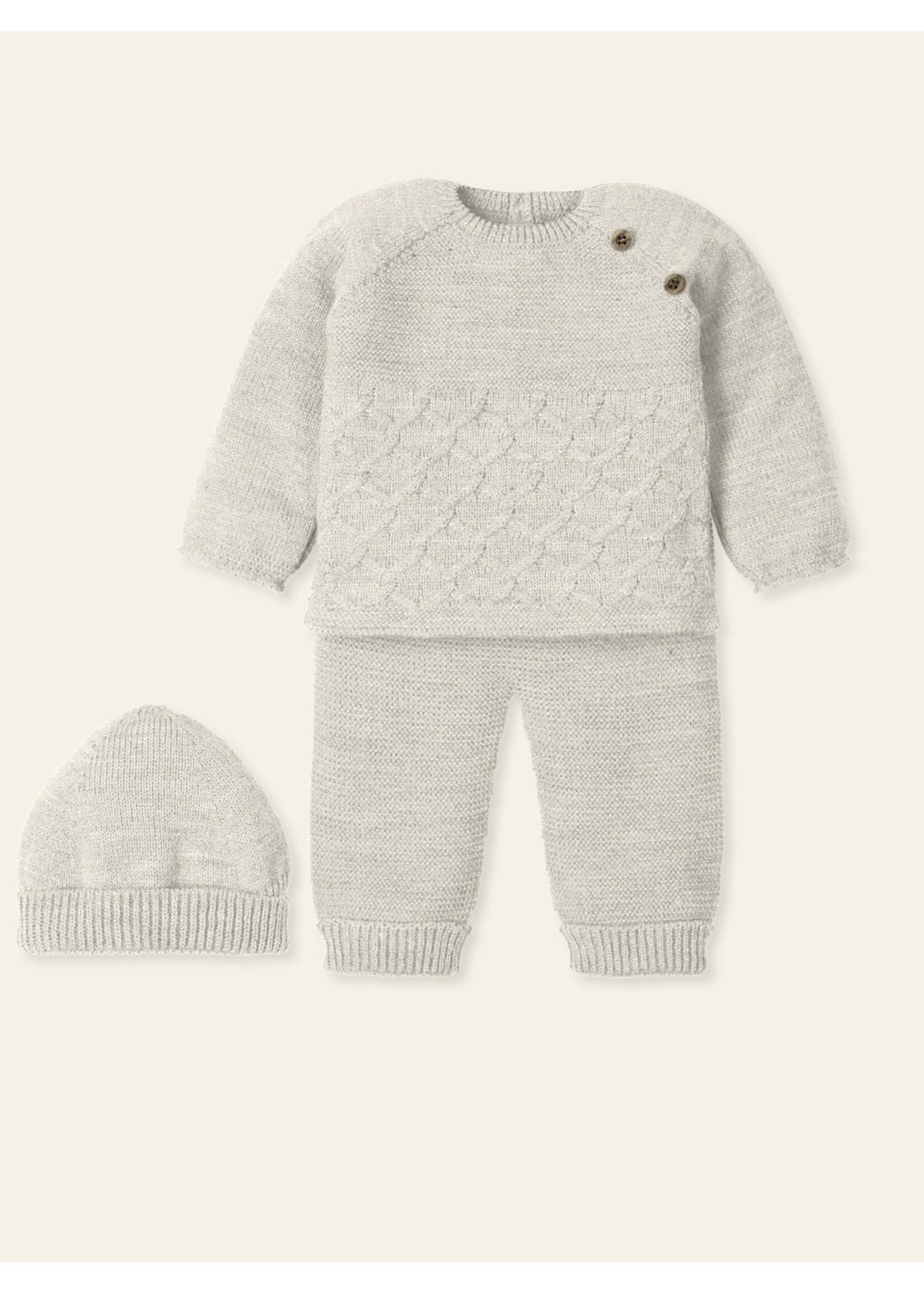 Mac Ilusion Mac Ilusion Traje 3P Canesú POLAINA SIN PIES aranes "ABRAZAR" NaturalB