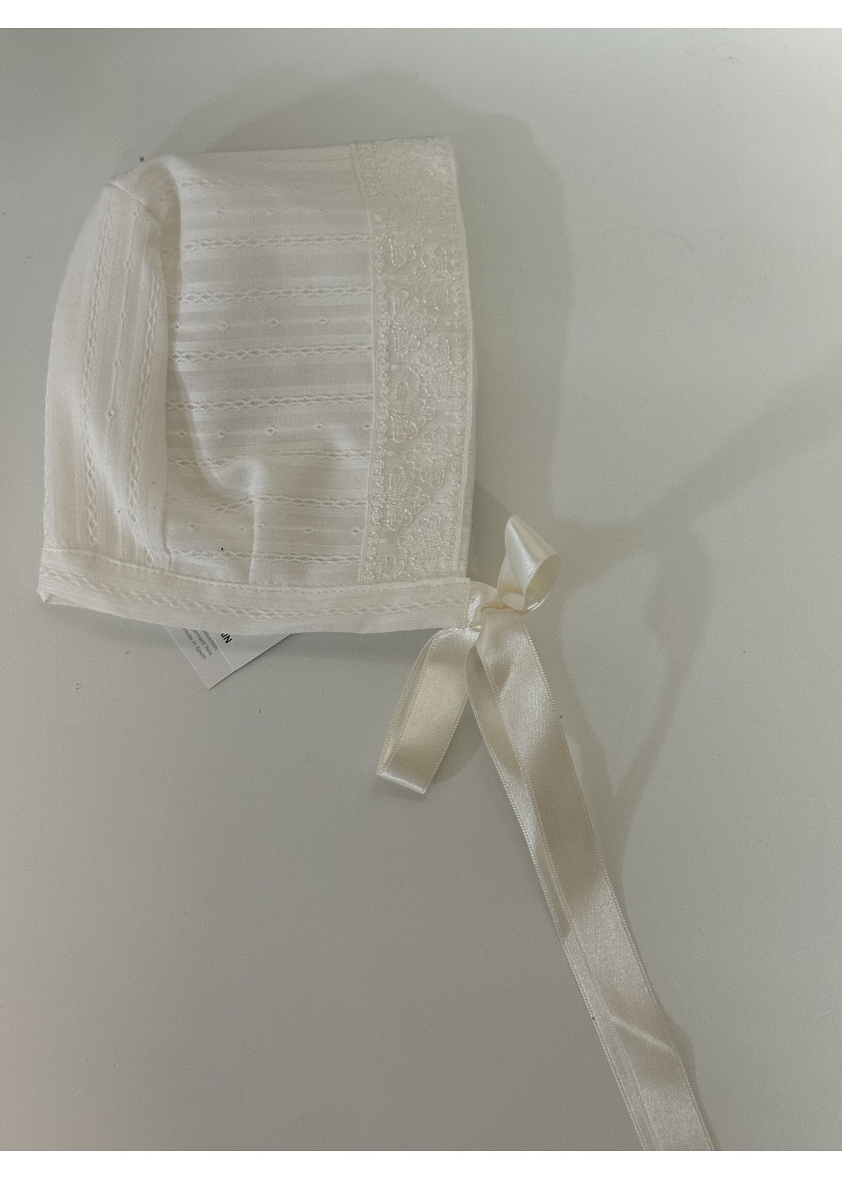 Mac Ilusion Mac Ilusion Capota plumeti vainica muselina bordada "ILUMINAR" CrudoB