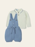 Mac Ilusion Mac Ilusion Peto punto tirantes + jersey punto cuello polo "ACUNAR" DreamB