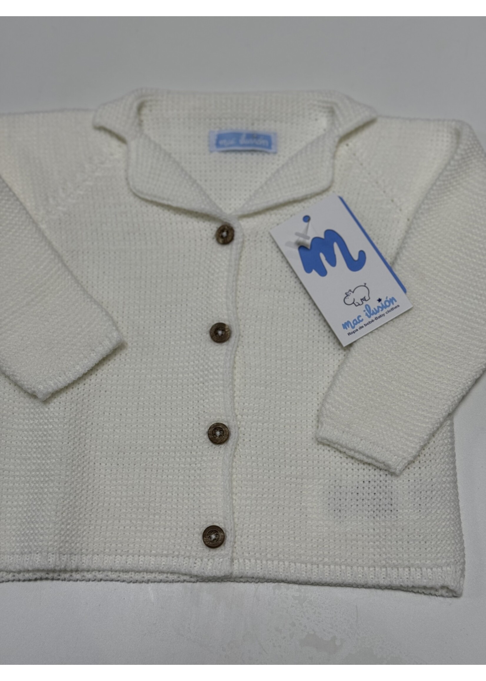 Mac Ilusion Mac Ilusion Chaqueta UNISEX sin costuras "ARRULLAR" CrudoB