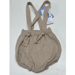 Mac Ilusion Mac Ilusion Peto tirantes punto y camiseta listada algodon ECO ESSENTIALS SafariB