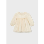 Mayoral Mayoral Tulle dress Natural - 24 02907