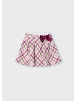 Mayoral Mayoral Check skirt Rose - 24 04901