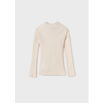 Mayoral Mayoral Knit mockneck H. Milk - 24 07001