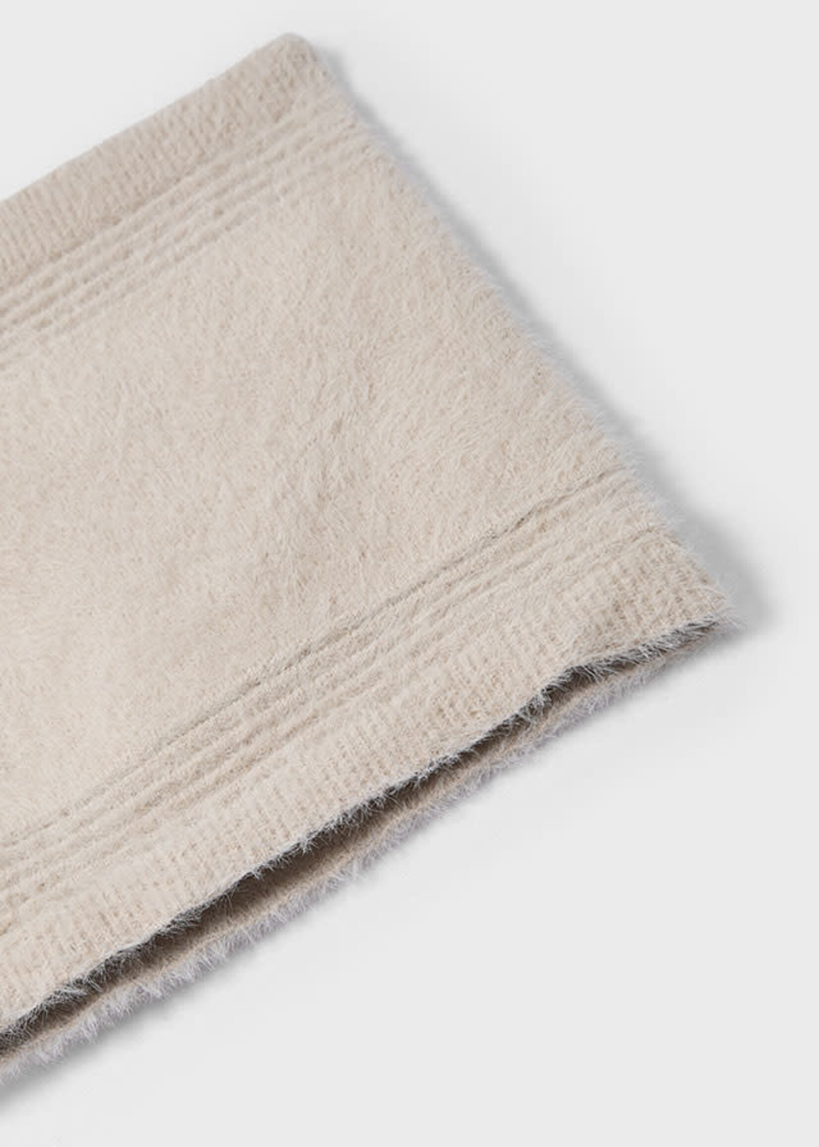 Mayoral Mayoral Fur hat & scarf set Sand - 24 10825