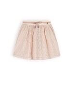 NoNo NoNo Norma laced skirt N408-5712 Pearled Ivory