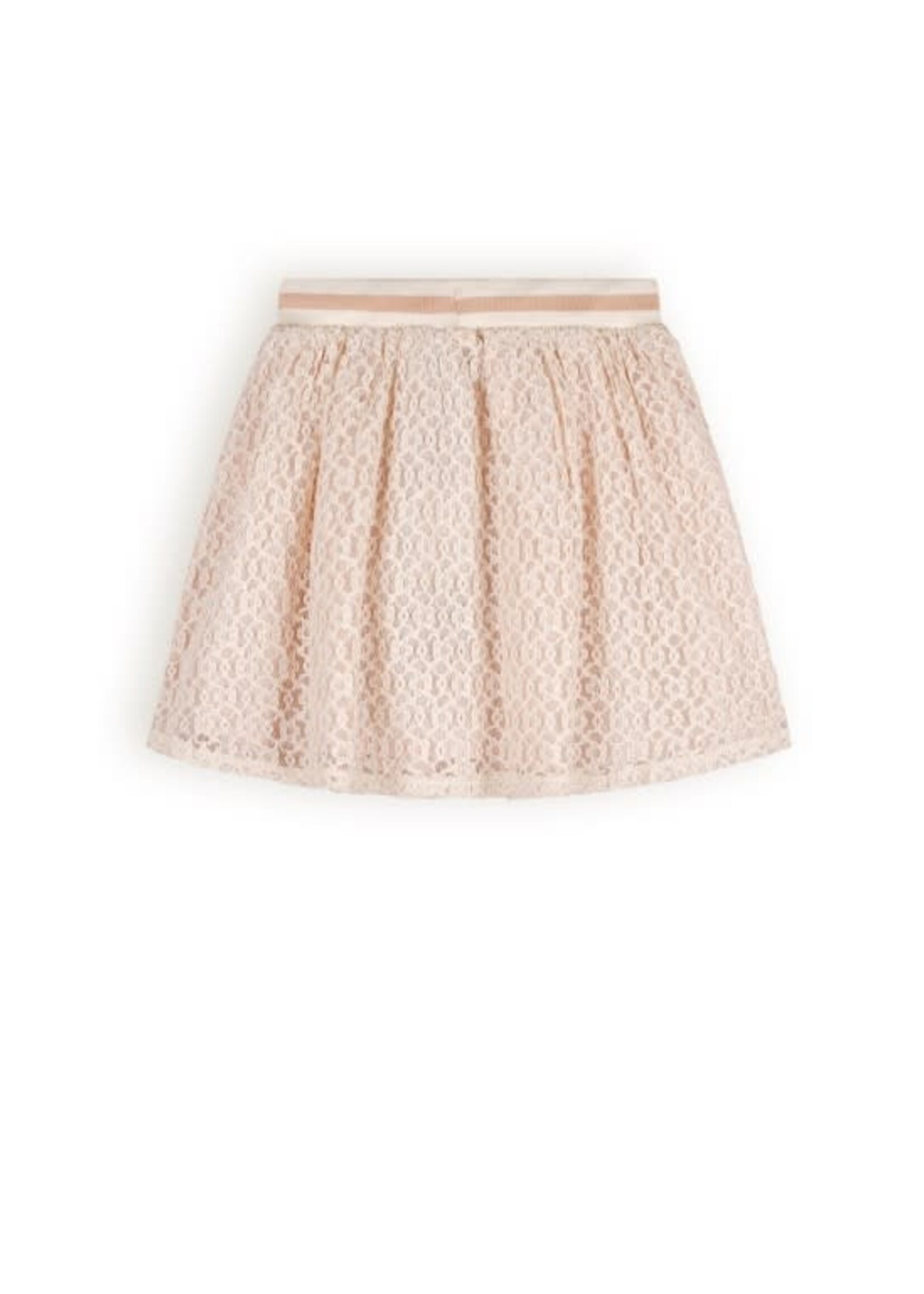 NoNo NoNo Norma laced skirt N408-5712 Pearled Ivory