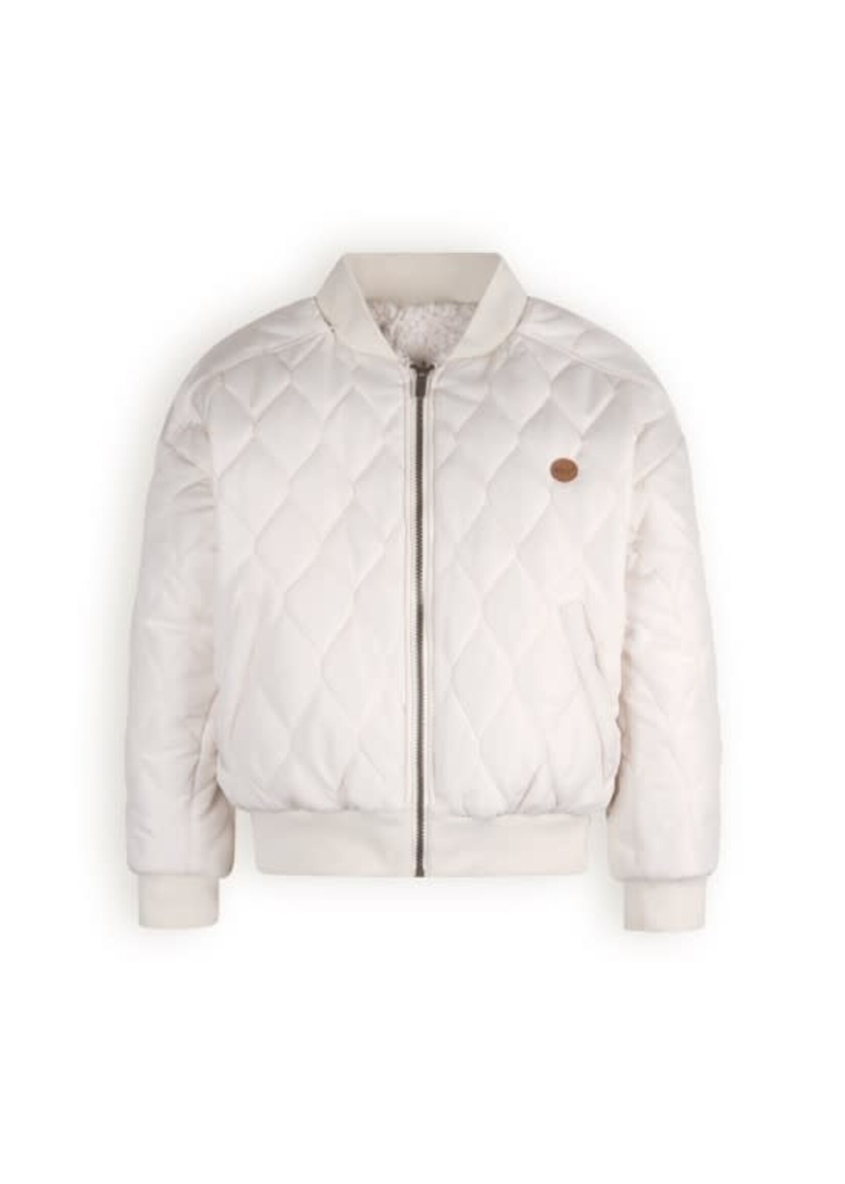 Nobell Nobell Bombi Reversible Jacket with Hidden hood Q407-3202 Pearled Ivory
