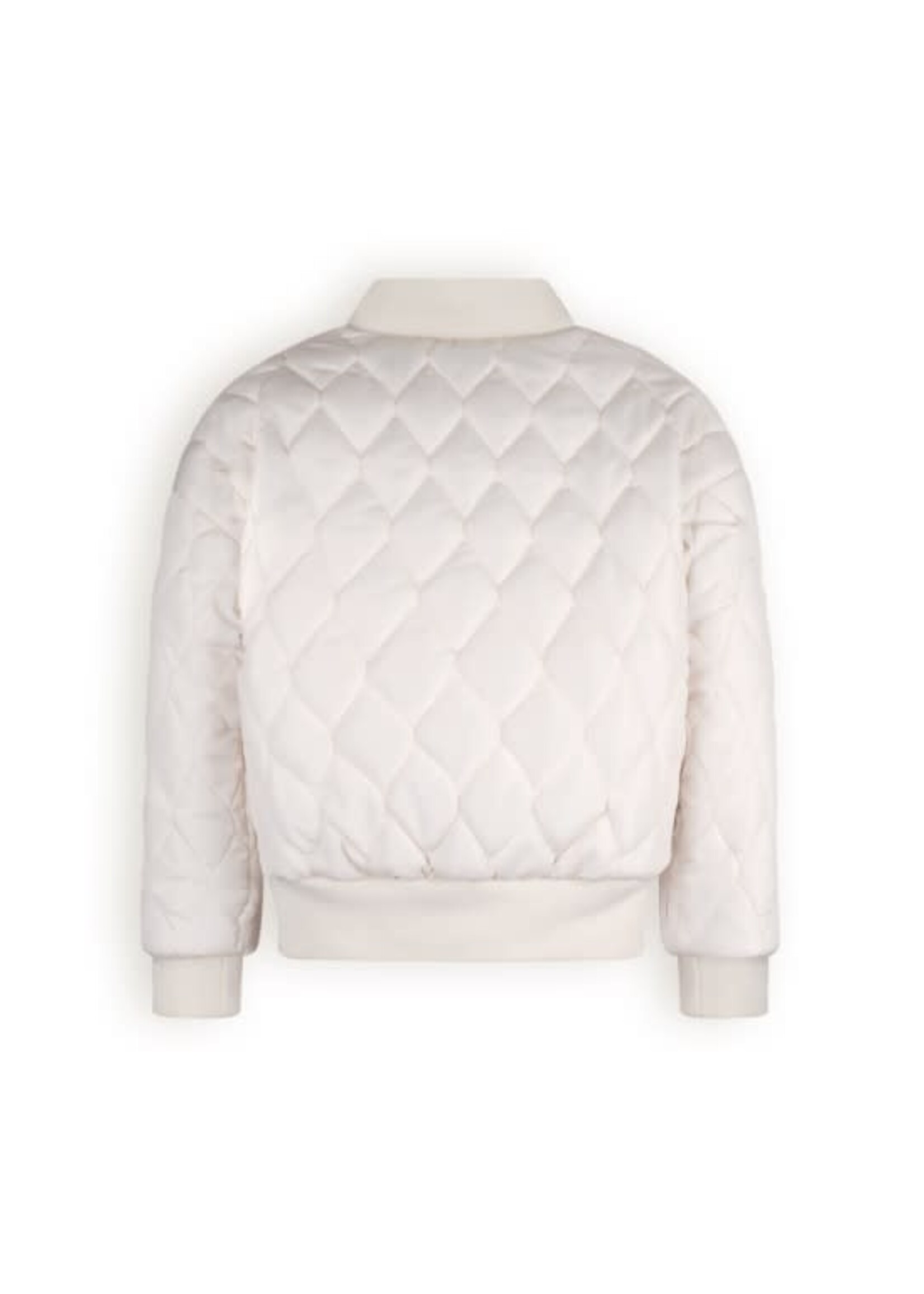 Nobell Nobell Bombi Reversible Jacket with Hidden hood Q407-3202 Pearled Ivory