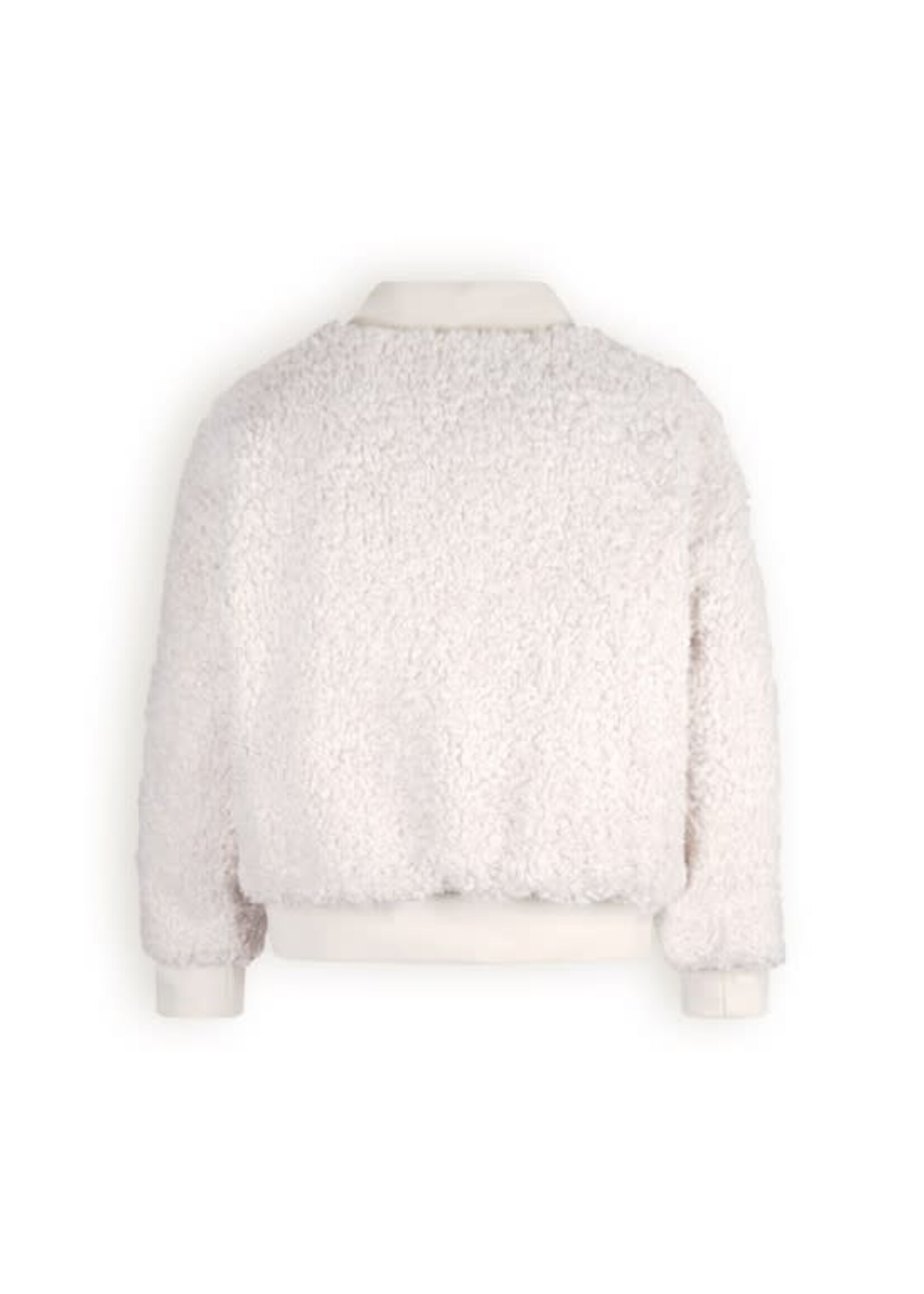 Nobell Nobell Bombi Reversible Jacket with Hidden hood Q407-3202 Pearled Ivory