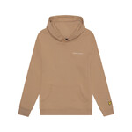 Lyle&Scott Lyle&Scott Script Embroidered Hoodie Sand Storm - MLB2020V