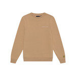 Lyle&Scott Lyle&Scott Script Crew Neck Sweatshirt Sand Storm - MLB2019V