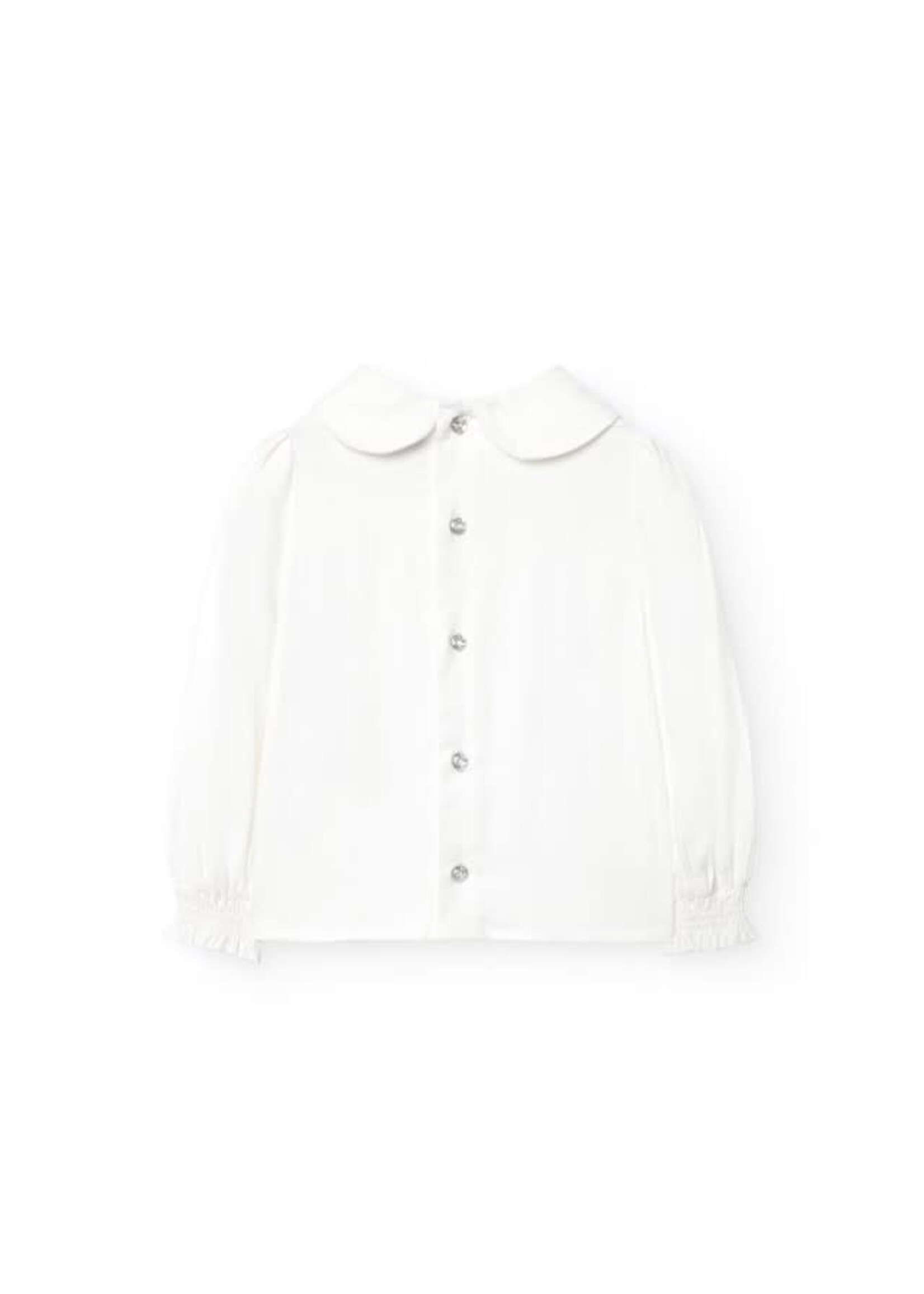 Boboli Boboli Blouse for baby girl off white 709152