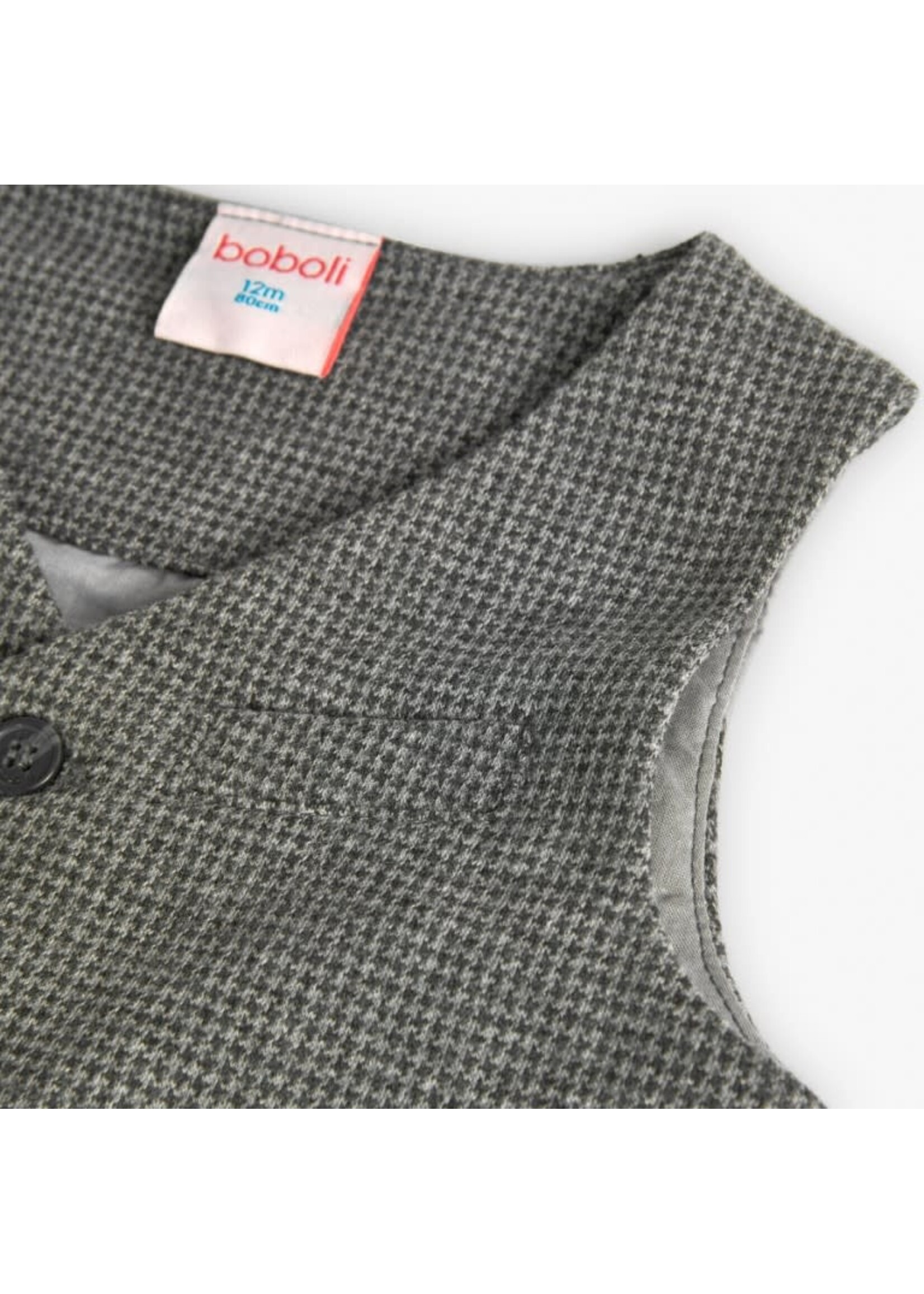 Boboli Boboli Vest for baby -BCI anthracite 719298