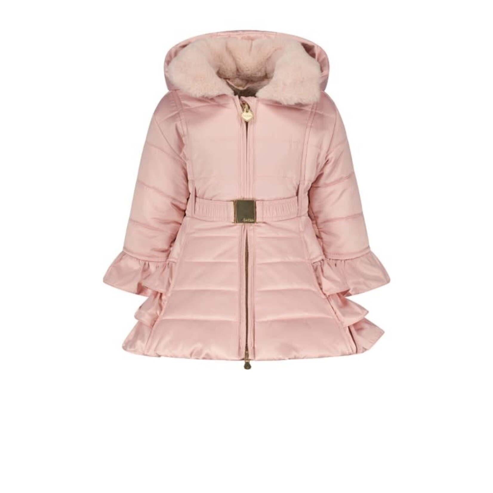 Le Chic Le Chic BALUCIA ruffle coat C407-7209 Cotton Candy