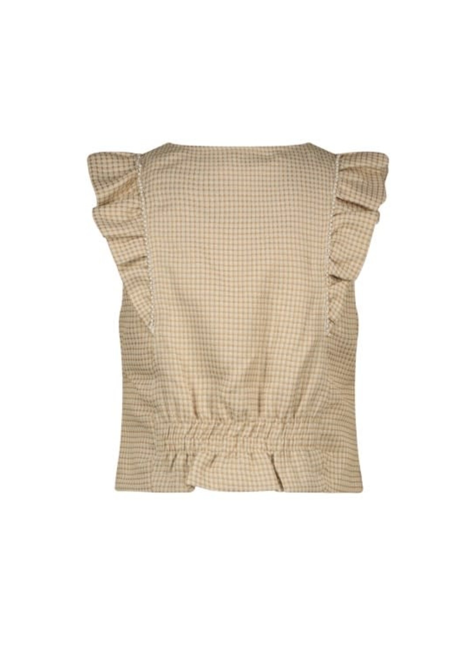 Le Chic Le Chic ELIZE tweed-look gilet C408-5103 Fête du Champagne