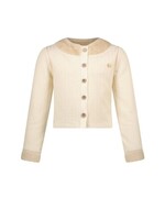 Le Chic Le Chic AMSLEY cable knit & fur jacket C408-5124 Dreamy Creamy