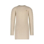 Le Chic Le Chic SAKNITA knit & pearls dress C408-5802 Dreamy Creamy