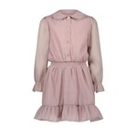 Le Chic Le Chic SWANKA structure voile dress C408-5834 Sweet Plums