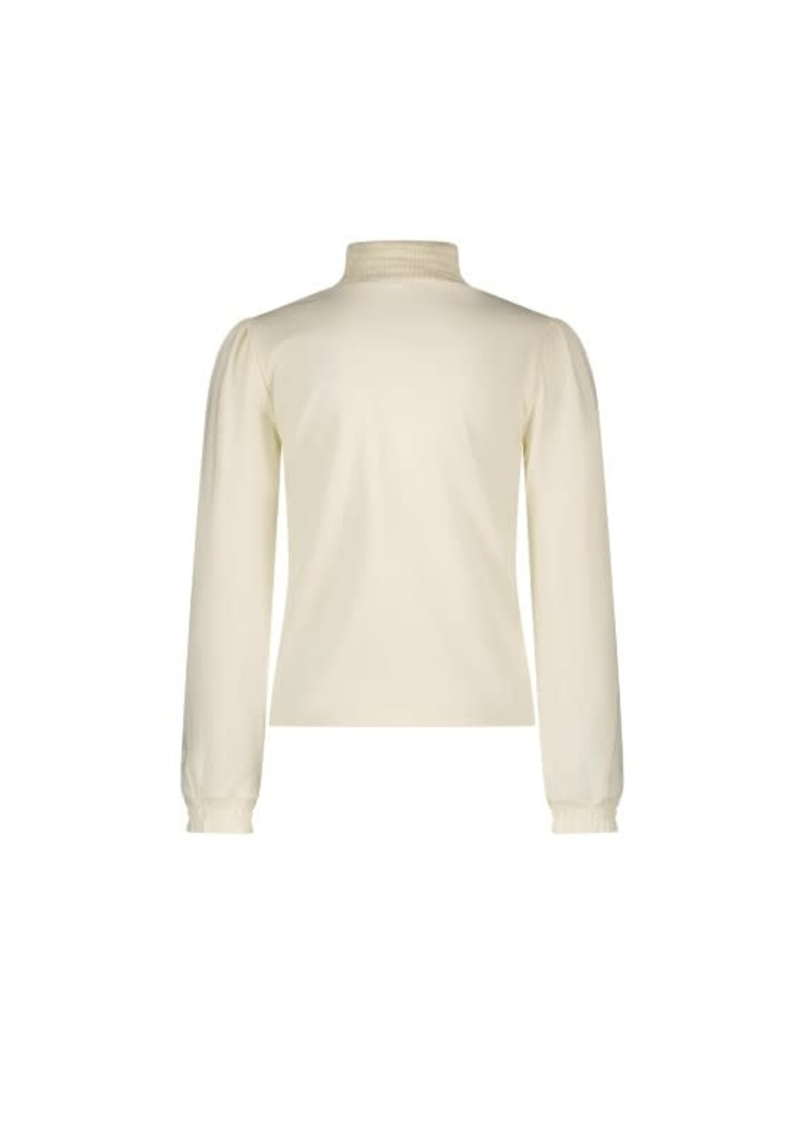 Le Chic Le Chic NOUCHKA smocked collar T-shirt C408-5420 Dreamy Creamy
