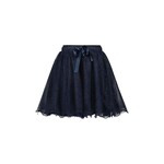 Le Chic Le Chic TREACLE sparkly net skirt C408-5703 Blue Navy