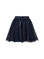Le Chic Le Chic TREACLE sparkly net skirt C408-5703 Blue Navy