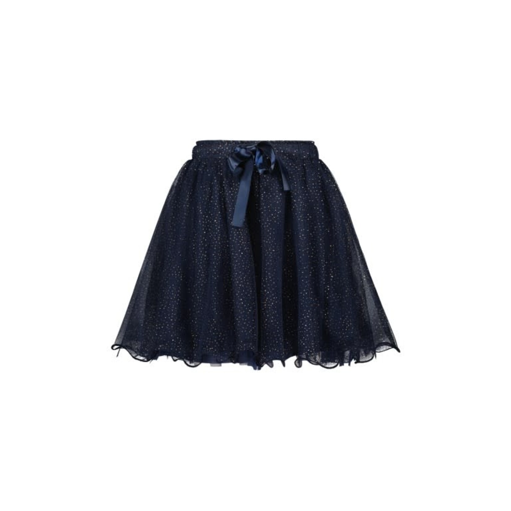 Le Chic Le Chic TREACLE sparkly net skirt C408-5703 Blue Navy