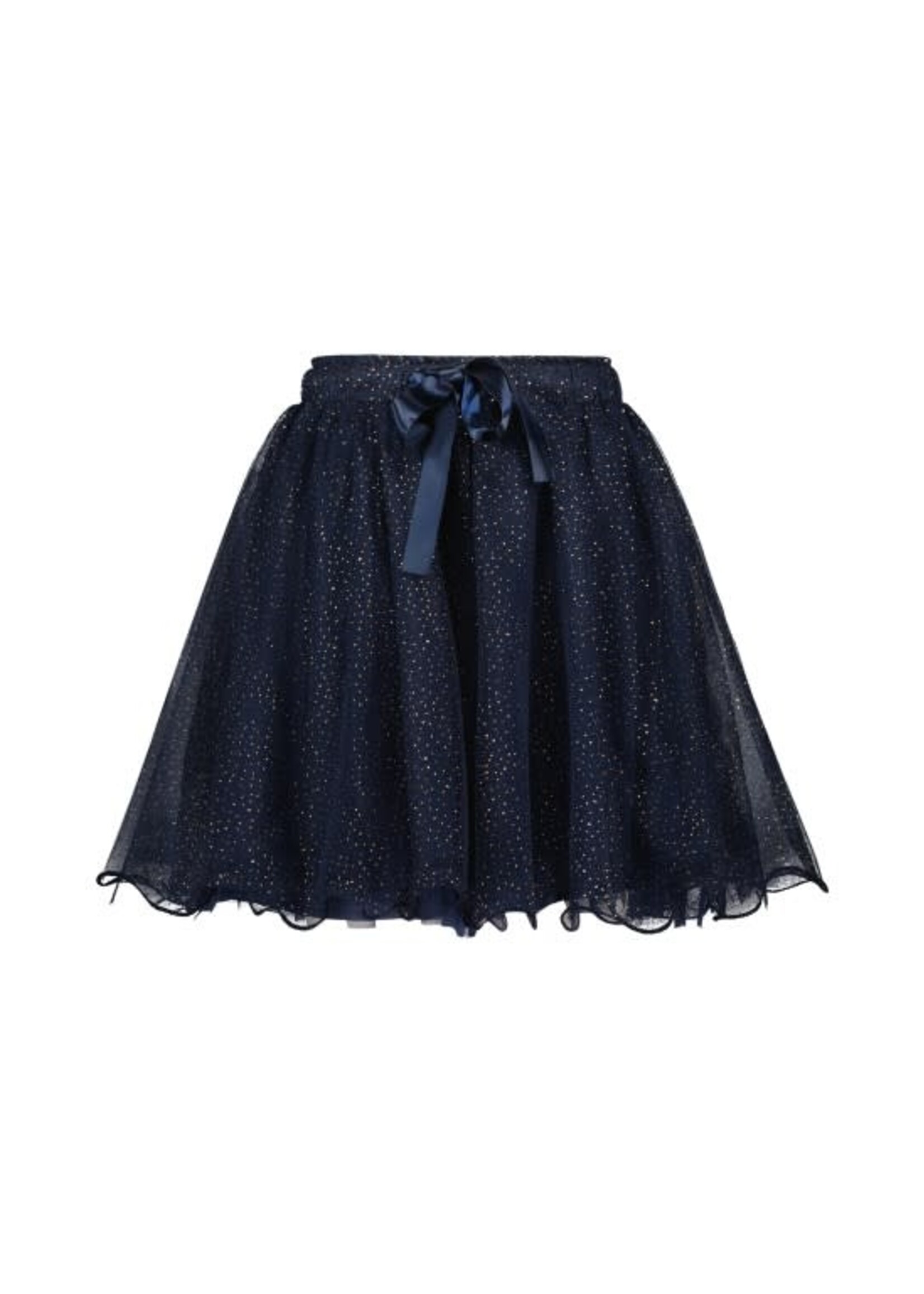 Le Chic Le Chic TREACLE sparkly net skirt C408-5703 Blue Navy