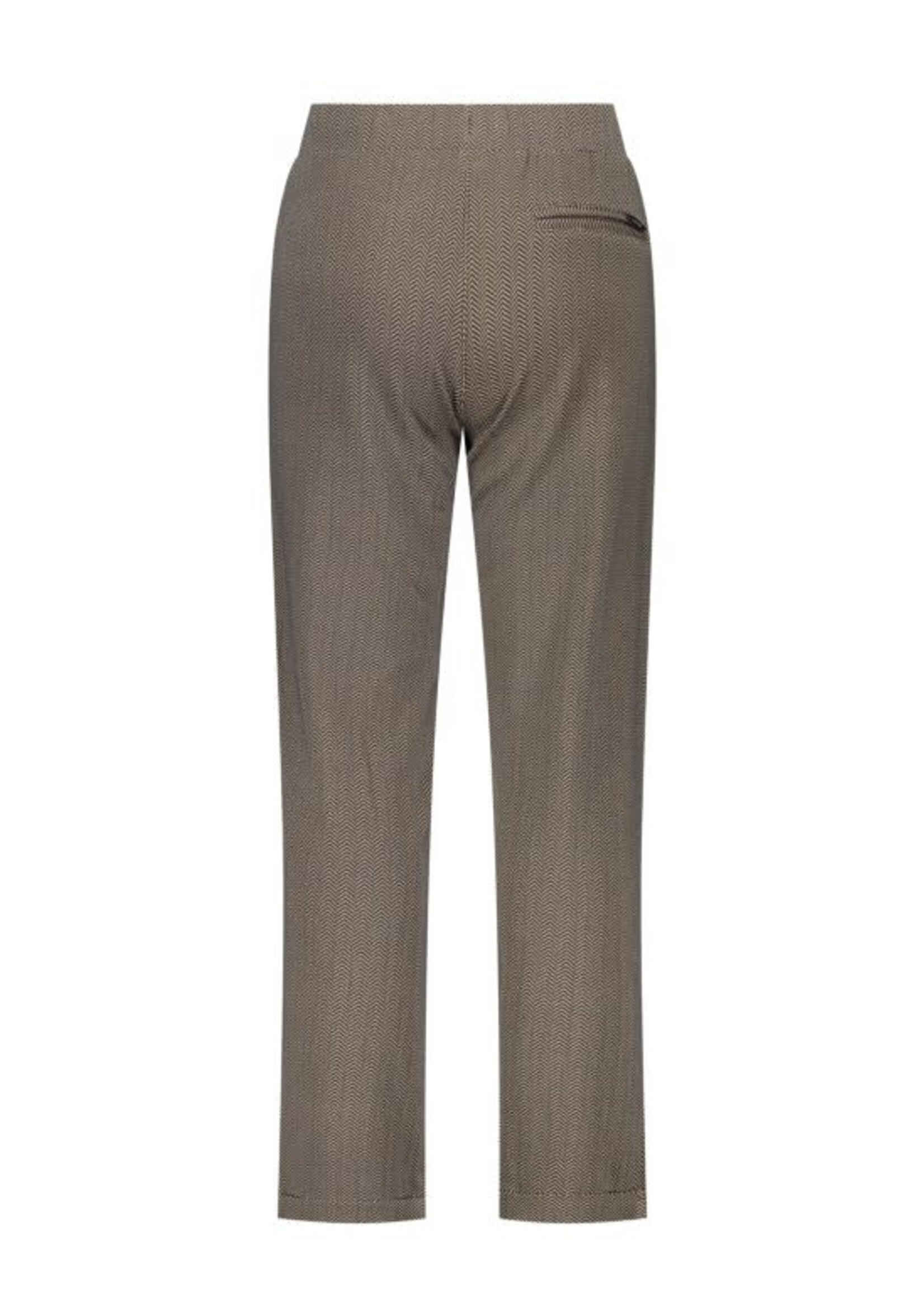 Le Chic Le Chic DONKY herringbone trousers L408-6654 Navy