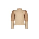 Le Chic Le Chic NOXNU soft knit & voile top C408-5433 Cute Cortado