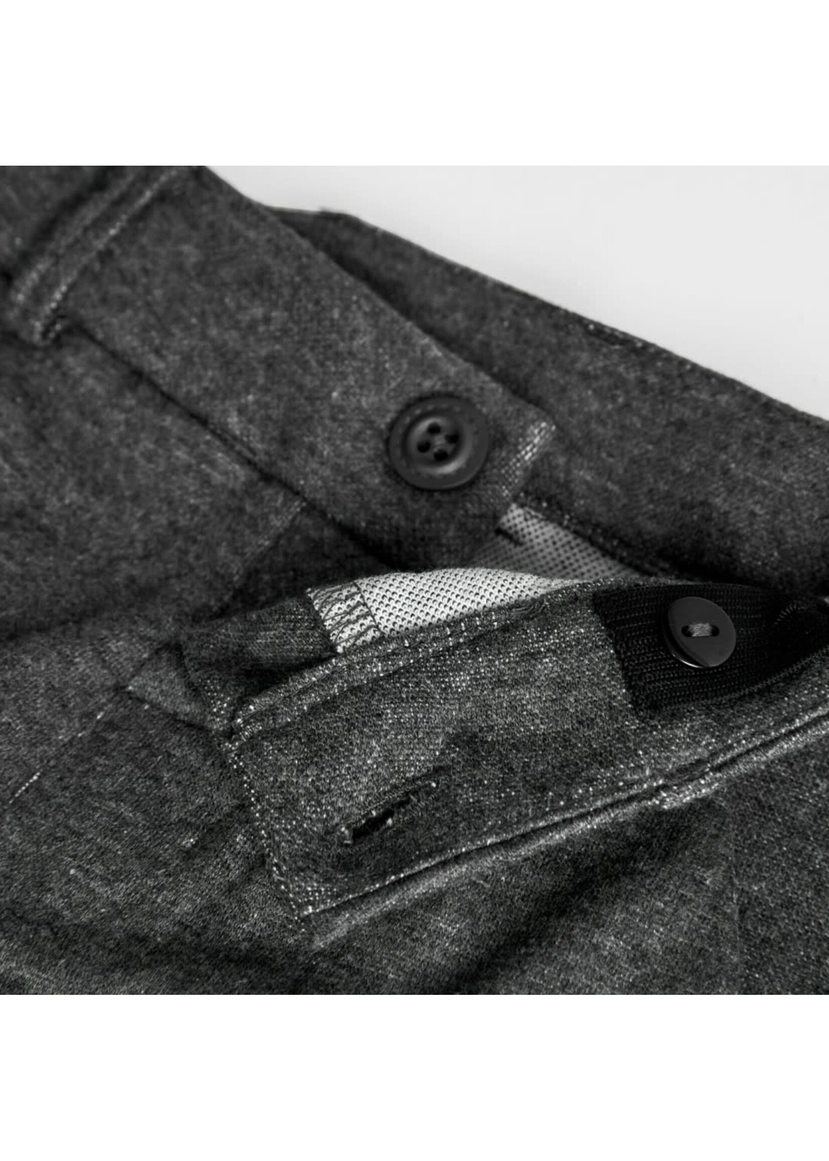 Boboli Boboli Trousers knit for baby boy anthracite 717072B