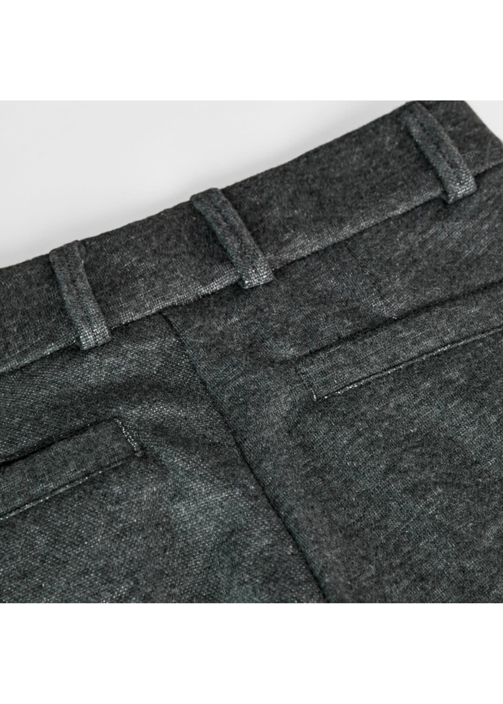 Boboli Boboli Trousers knit for baby boy anthracite 717072B