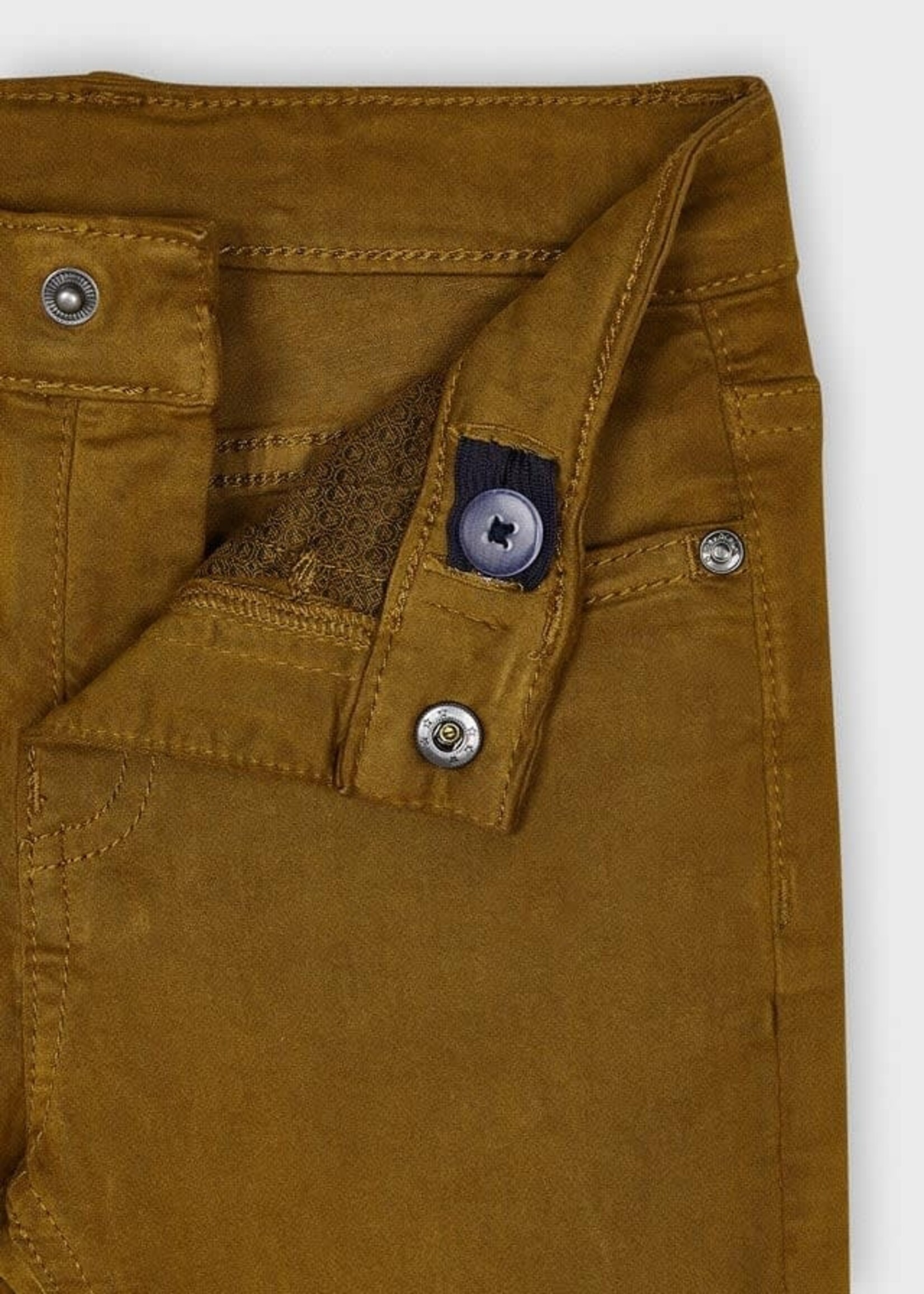 Mayoral Mayoral 5 pocket slim fit basic pant BROWN - 21 00517