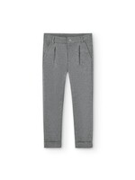 Boboli Boboli Knit trousers fantasy for boy grey 735027